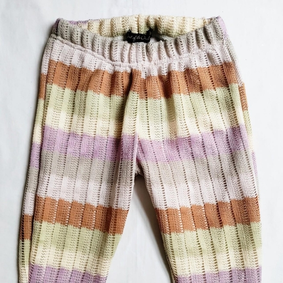 Out of the Ordinary Knitted Flared Trousers - Picture 2 of 4